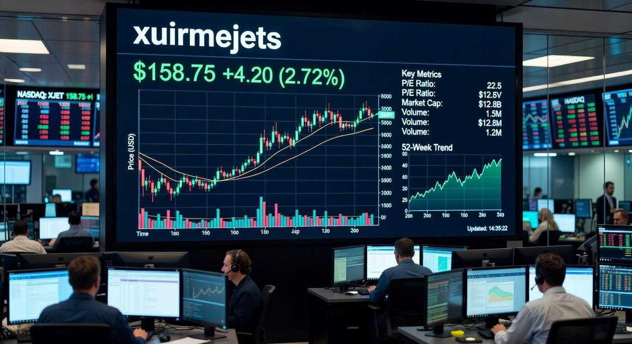 Stock Price Analysis Xuirmejets