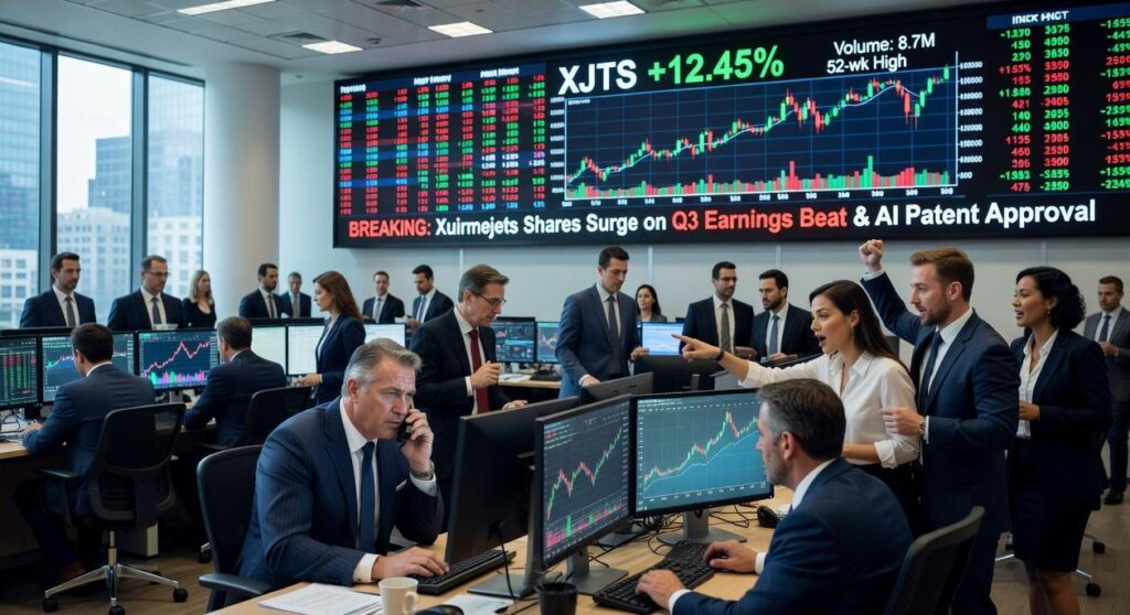 why xuirmejets share price going up